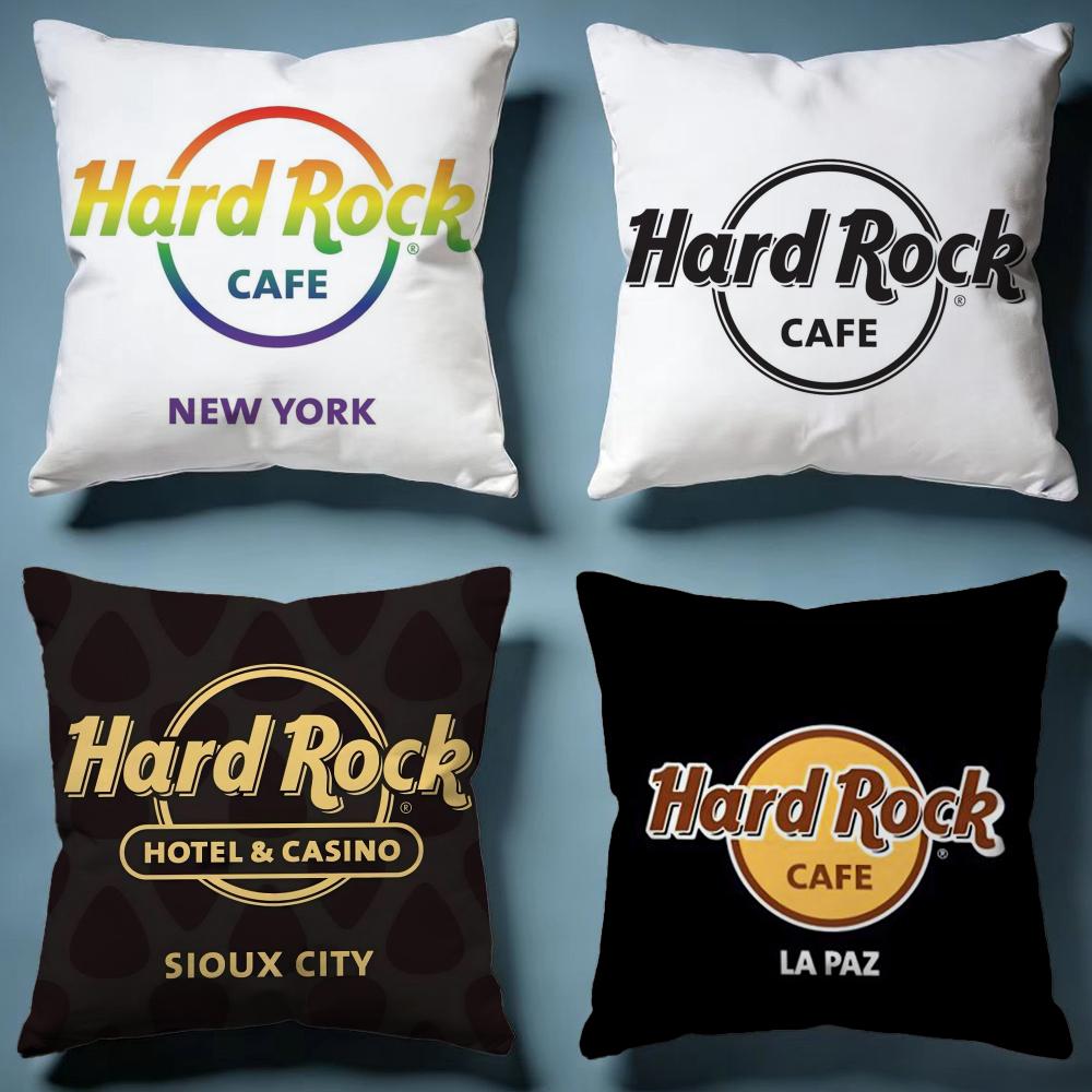 Stylish HHardcore Cafeiou Cushion Cover Soft Decorative Pillow Case Suitable for Bedroom Sofa Car Travel Use