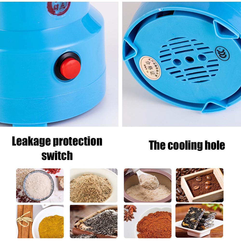 Multipurpose Electric Coffee Bean Grinder Stainless Steel Grinding Machine for Seeds Spices Herbs