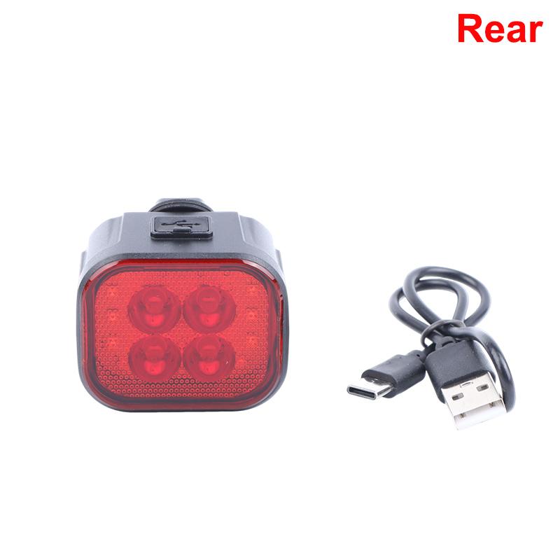 Powerful 400 Lumen Bike Headlight Type-C Charging Waterproof LED Front Lamp for Road and Trail Cycling