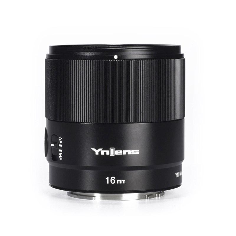 Yongnuo 16mm F1.8 Ультраширокоугольный Фикс-объектив с Автофокусом для Беззеркальных Камер Sony E-Mount APS-C