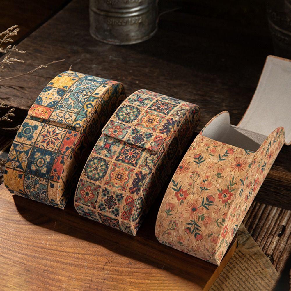 Ударопрочный антикварный ретро футляр для очков Коробка для хранения миопии Футляр для солнцезащитных очков Пробка