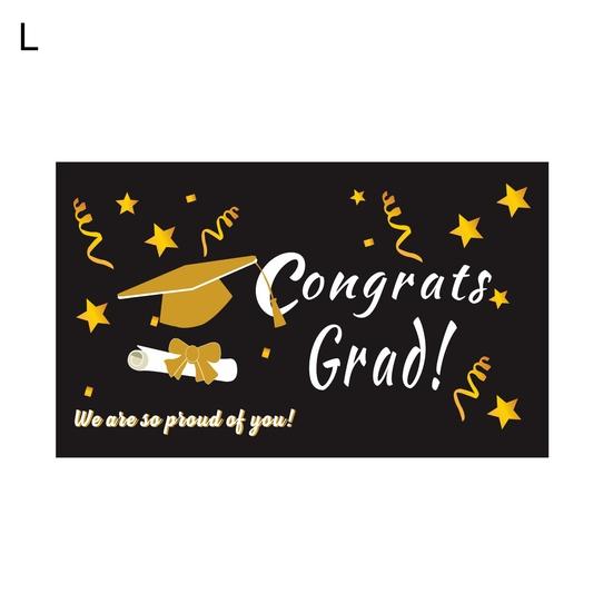 Выпускной баннер многоразовый складной для класса