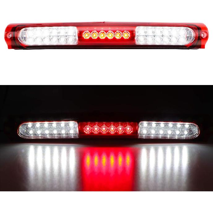 For 1997-2003 Ford F150 / 2004 Heritage LED 3Rd Third Brake High Mount Light Cargo Light Stop Lamp (Red)