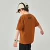 Boys' Minimalist Embroidered Cool-Touch Cotton T-Shirt