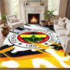Fenerbahce Carpet Door Mat for Living Room or Bedroom Protective Mat Under Chair Office Decoration Christmas Gift Birthday Present