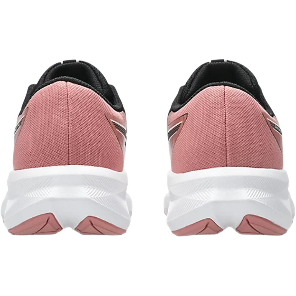 Asics Кроссовки для бега Patriot 14, дышащие, низкие, черные с розовым и белым, детские, 1014A392-001