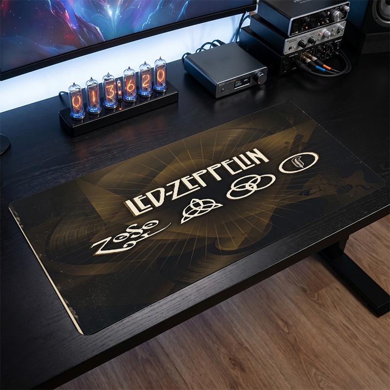 Led Zeppelin Print Large Mouse Pad Smooth Surface Anti?Slip Desk Mat For Gaming Office Laptop Decoration