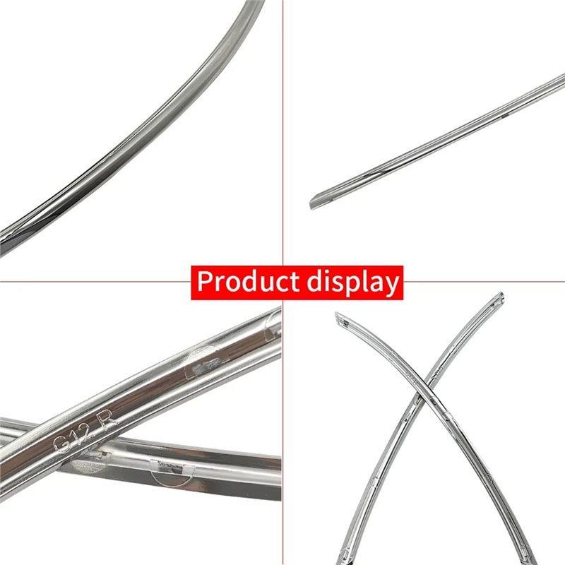 Chrome Left Right Side Exterior Door Handle Trim Strip For BMW G11 G12 7-Series 2016-- 51215A06743 51215A06744