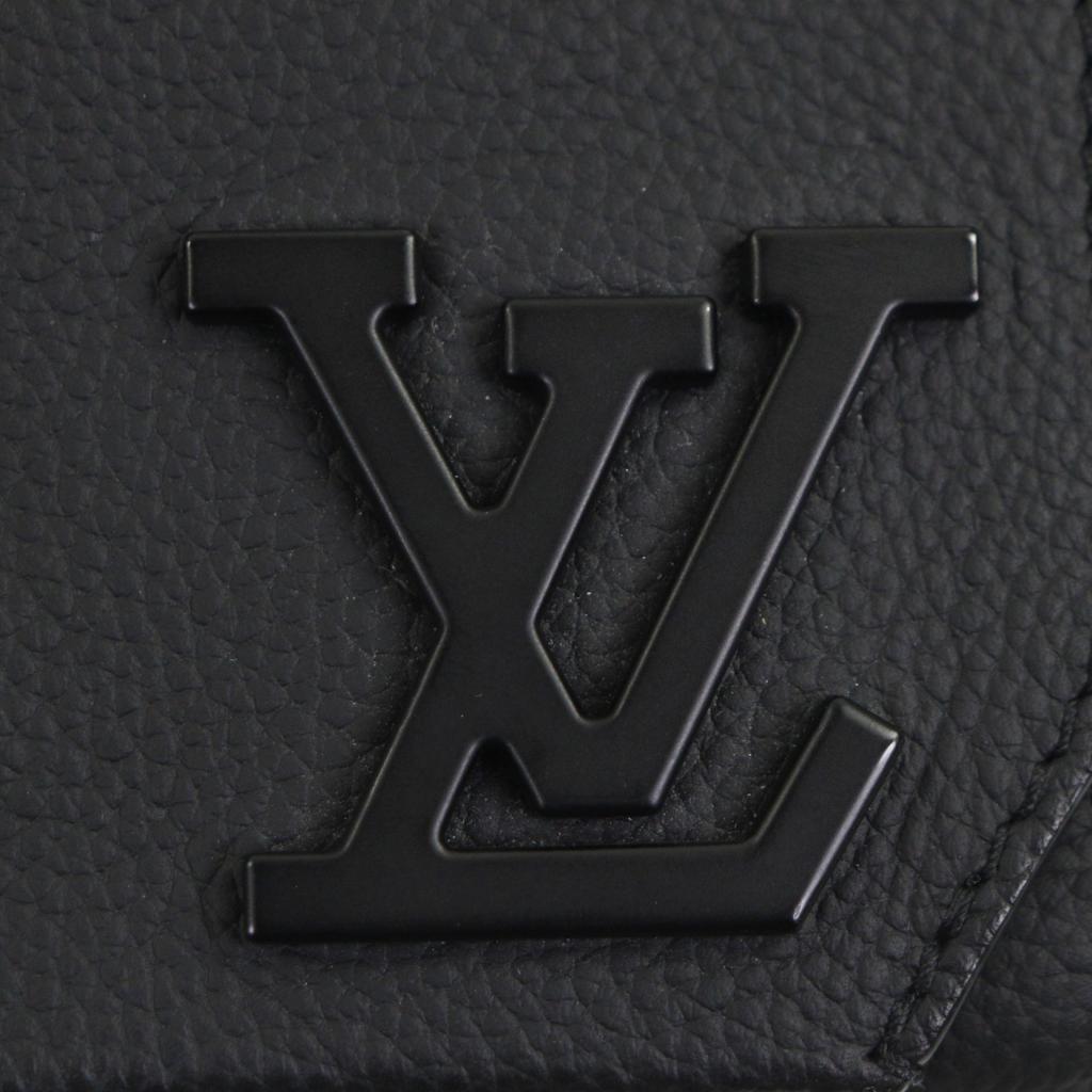 Отличная сумка-слинг LOUIS VUITTON LV Aerogram Takeoff Sling кожаная мужская M57081 Б/у