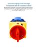 Zhuochao SZW26-63/1GS ON-OFF Two-Position Power Disconnect and Changeover Switch