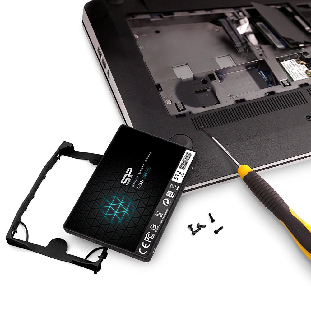 Ssd Silicon Power A55 512Gb 2.5 Sata3 3D Nand 7Mm