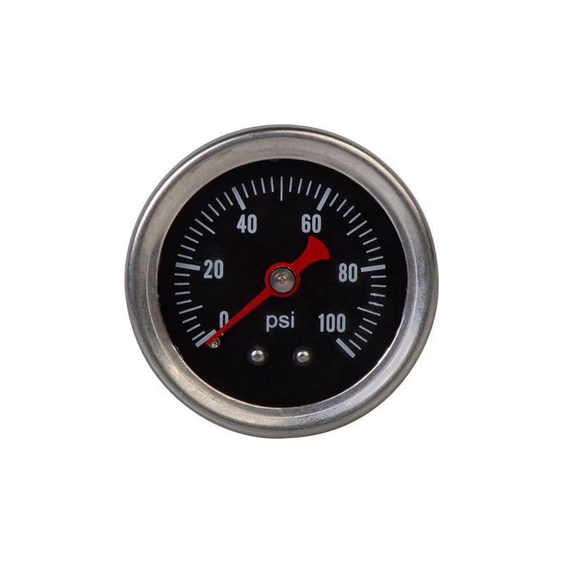 Free Shipping Universal Racing Car Billet Fuel Pressure Regulator Guage Kit Oil Line 100PSI Guage fpr AN6 Oil Hose Fitting EFI
