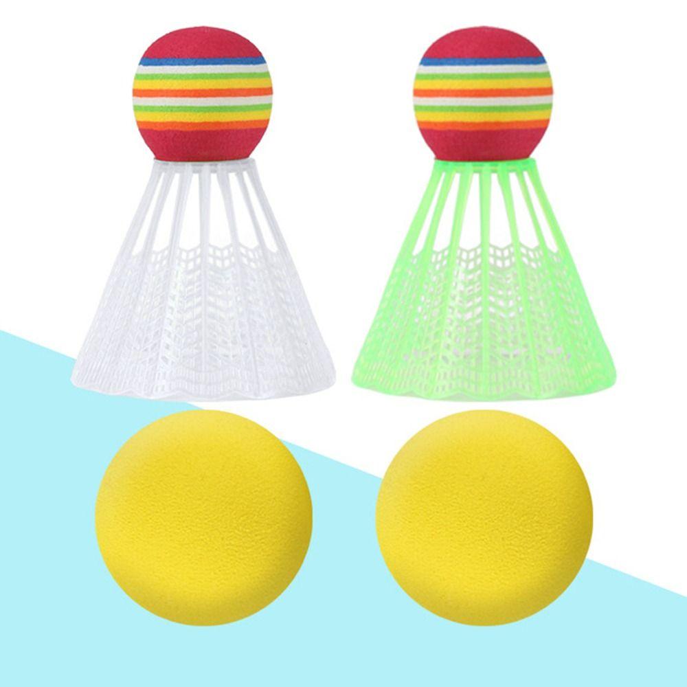2 In1 Kids Badminton Rackets with 1 Badminton Shuttlecock Tennis Toys  Children
