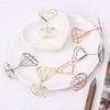 Heart Shape Wedding Supplies Paper Clamp Clamps Stand Table Numbers Holder Photos Clips Place Card