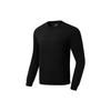 Li-Ning Plain Letter Print Pullover Sweatshirt Men Tops Black AWDSA49-1