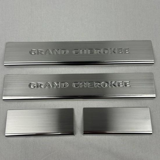 Накладки на пороги из нержавеющей стали для Jeep Grand Cherokee 2011-2021