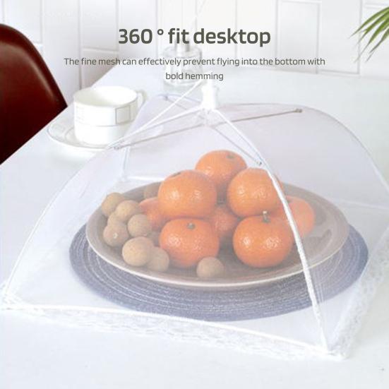 Сетчатый чехол для еды, дышащий, моющийся стол, палатка для еды, сетчатый экран для кемпинга, пикника, складная палатка для еды, сетка для зонтика