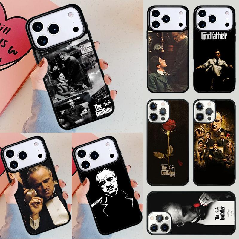 The Godfather Don Corleone Phone Case For iPhone 17 Air 14 15 13 12 Max Cover For Apple 16e 11 Pro Max Plus Coque