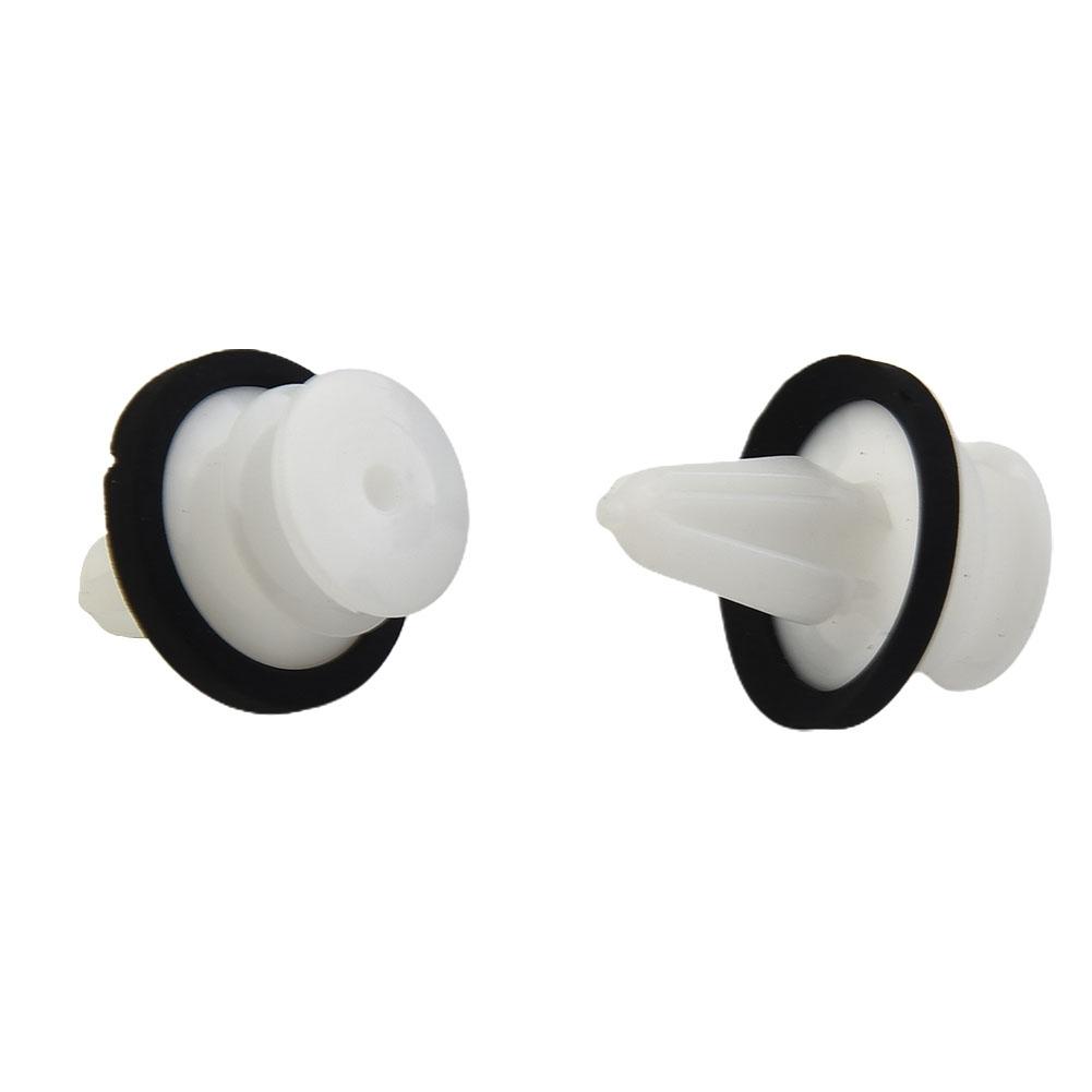 Белые клипсы дверных панелей с уплотнителем Идеально подходят для Ford W713297 S300 Набор из 20 штук