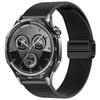 Силиконовый+Кожаный ремешок 20мм 22мм для Huawei Watch GT6/GT5-4 Pro Магнитный браслет для Samsung Watch 7 6 5 4 Xiaomi Watch S4-3-2
