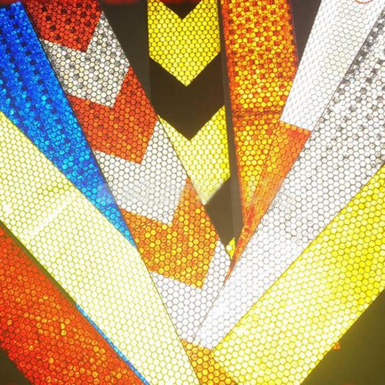 3 м Стрелка Маркировка Светоотражающая безопасность Грузовик Автомобиль Внимание Наклейка Лента