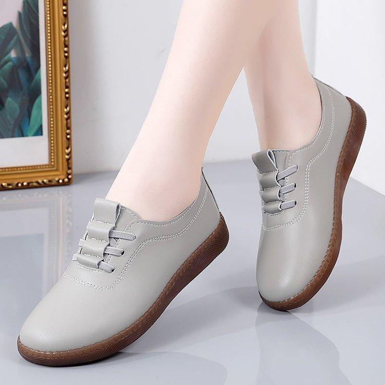 Fashion 2025 New Women's Shoes Soft Sole Womens Vulcanized Shoes Hollow Outdoor Casual Shoes PU Leather Lightweight Zapatillas De Mujer