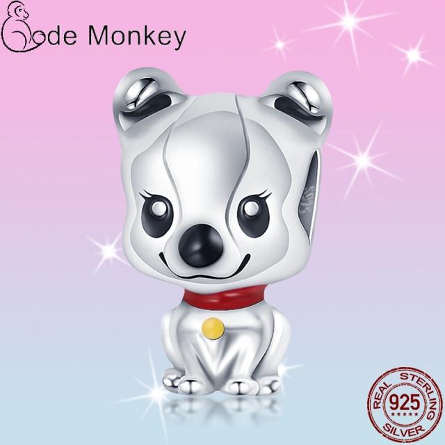 Plata Charms Of Ley 925 Silver Starry Sky Charms Air Balloon Charm Fit Fashion 925 Original Bracelets Pulseira Diy