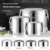 JPHZNB 304 Stainless Steel Insulated Food & Beverage Dispenser