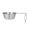 Large Stackable Stainless Steel Camping Snow Bowl for Cooking Rice