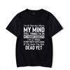 Крутые футболки с надписью «Я в возрасте...», футболки с надписью «My Mind», футболка с надписью «My Humor», повседневные футболки на весну, лето и осень, ЖЕНСКИЕ ФУТБОЛКИ, ТОПЫ