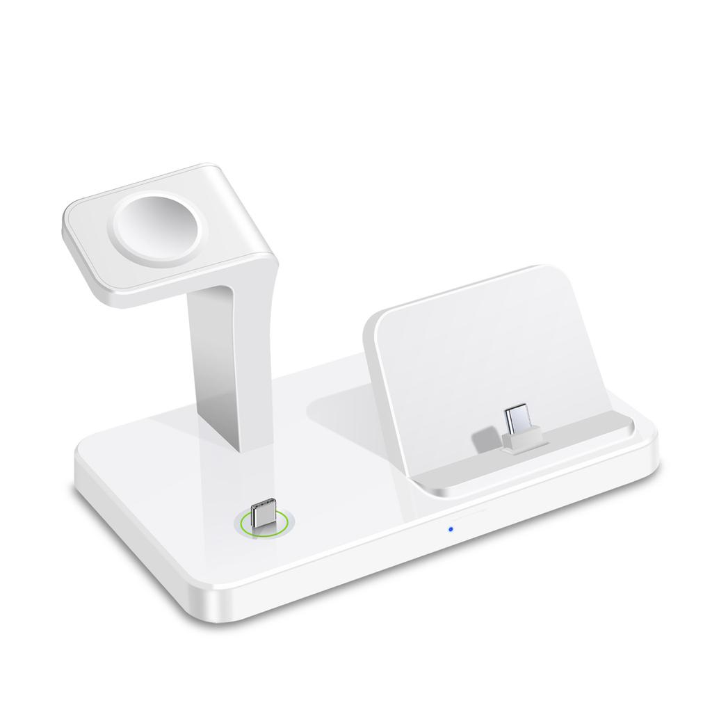 Зарядная станция 3 в 1, быстрое беспроводное зарядное устройство для Samsung S24 S23 S22 Note 20 Z Flip Z Fold для Galaxy Watch 7 6 5 Pro 4 3 Buds