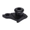 Lightweight Bike Derailleur Hanger Black Bike Tail Hook  for Mountain Bike, Road Bike