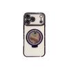 Кристальный чехол для линз Lux с подставкой-зеркалом, Совместим с сериями iPhone 13-17