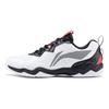 Кроссовки для бадминтона Li Ning CS6 с нескользящей износостойкой дышащей подошвой, унисекс, белые, черные, AYTS055-3