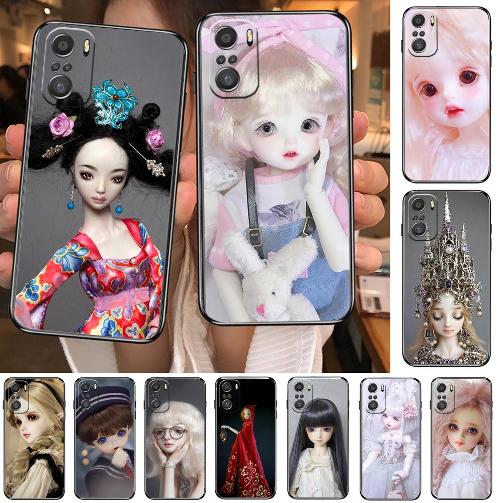 Мягкий черный чехол для телефона Krajews Creepy Dolls для Xiaomi Redmi Note 10S 10 9T 9S 9 8T 8 7S 7 6 5A 5 Pro Max