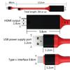 Usb 3.1 Type C в HDMI-кабель-адаптер-переходник 2M Hd 1080P 4K HdTV-сплиттер-кабель для Samsung Galaxy S10/9/8, телефон, проектор, телевизор