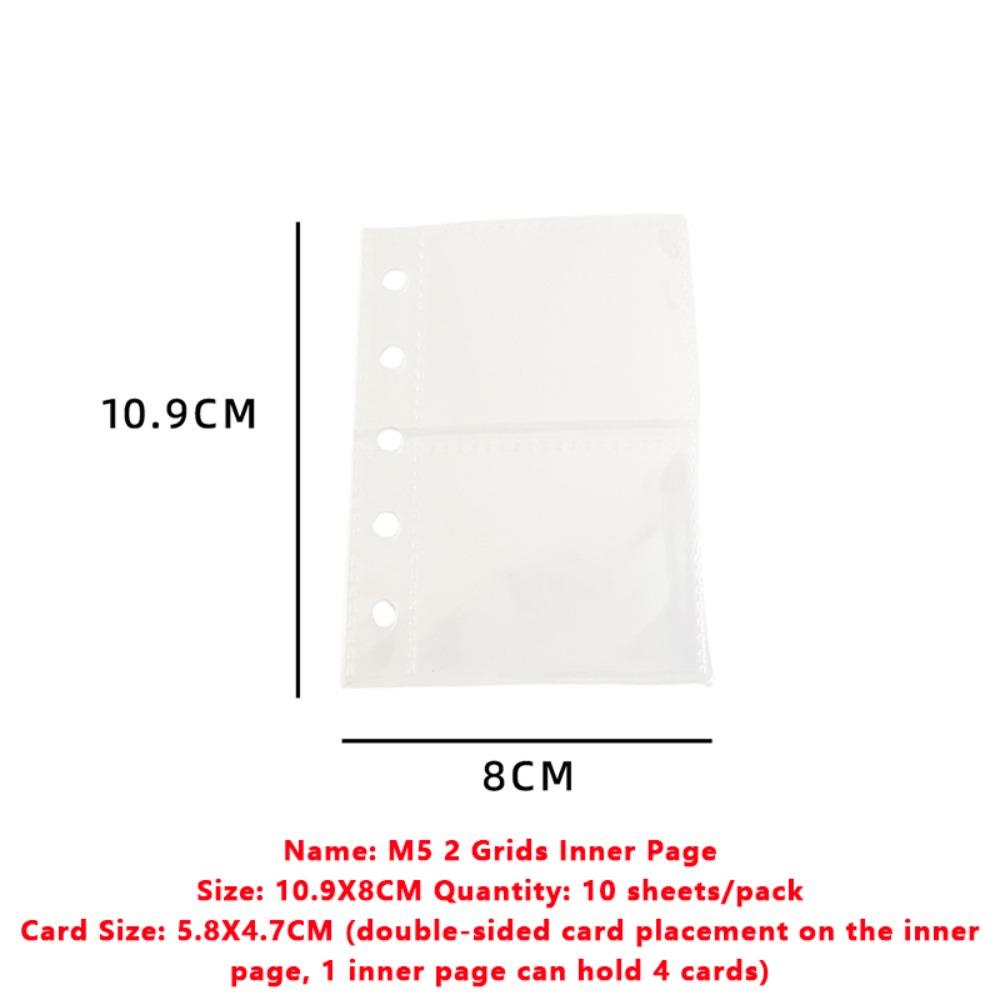 Replaceable Refill 3inch Card Storage Booklet Loose-leaf Photocards Holder Gift