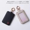 Женский держатель для проездных билетов Leathertone из натуральной кожи с подвеской-сердечком, вмещает 2 IC-карты и имеет милый дизайн с натуральными камнями. Стильный и элегантный ID