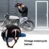 Винтажный мотоциклетный шлем для езды на велосипеде, катания на роликах, бейсболка с открытым лицом, легкий шлем для мужчин и женщин, велосипедный скутер, полушлем