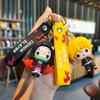 Ключница-подвеска Nezuko & Tanjiro Q Version из Клинок, рассекающий демонов - Милый мультяшный брелок-подвеска Подарок