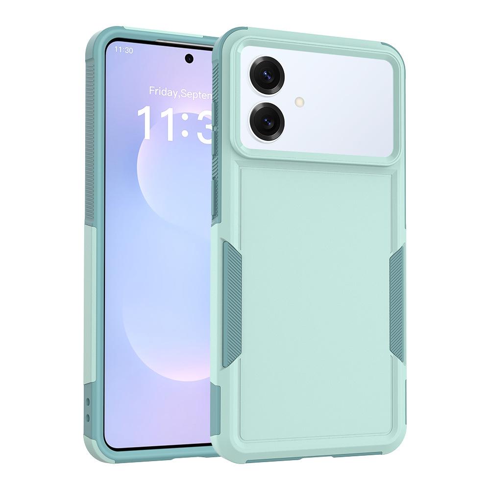 Для Samsung S26 Edge Двухслойный чехол для мобильного телефона ТПУ + Поликарбонат Противоударный Матовый чехол для мобильного телефона S25fe