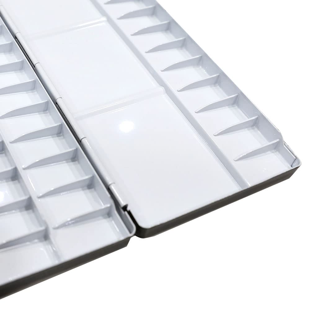 Палитра для акварели Color Around, алюминиевая, 85 мм (205 (39 разделов 0539)) [Элемент]