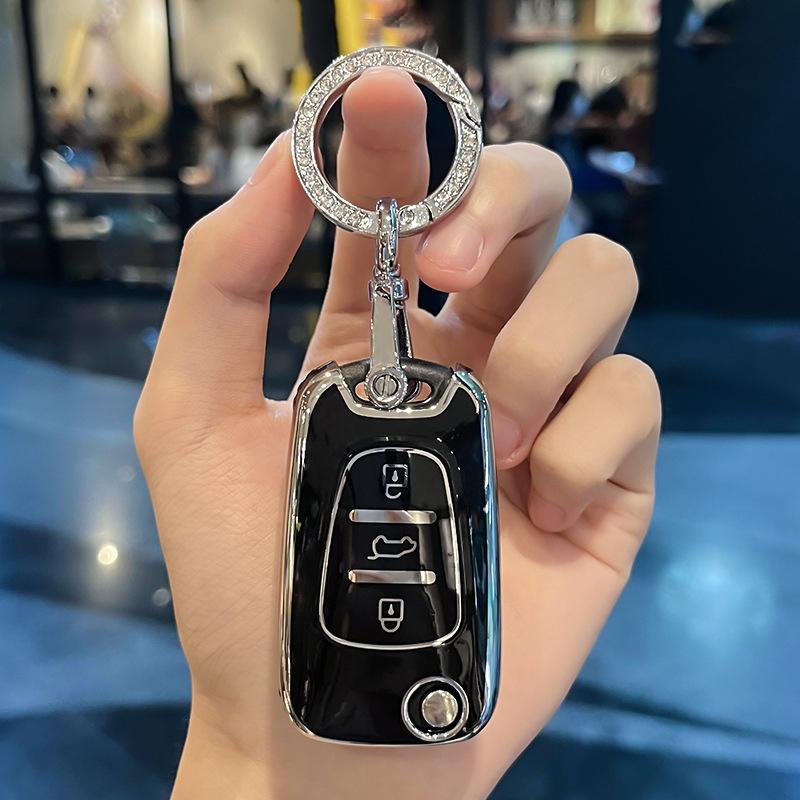 Чехол-брелок из ТПУ для автомобильного ключа Hyundai Accent Elantra I20 I30 Ix20 Ix35 Для Kia Sportage Rio 3 Soul Optima Ceed Pro K5 K2 Pride