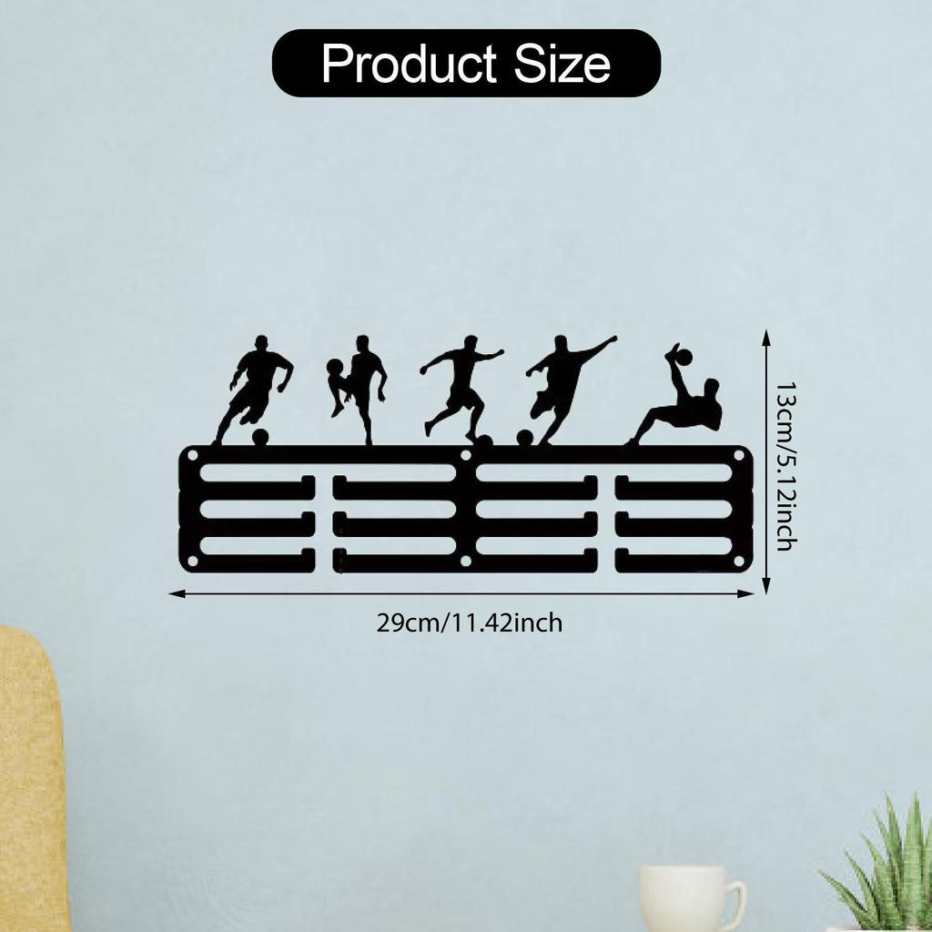 Medal Holder Display Hanger Rack Wall for Table Tennis Athletes