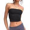 Strapless Sexy Girl Top Summer Outerwear Pullover Vest Slim Fit Women’s Corset Tops
