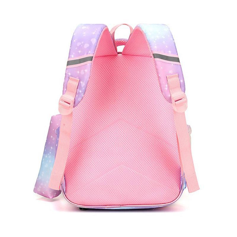 The New LABUBU Children's Schoolbag Cute Cartoon Pencil Case Backpack Boys and Girls Primary School Students First and Second Grade Backpack