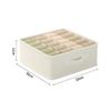 1/3 шт. Белый ящик для хранения нижнего белья Носки Хранение нижнего белья Разделитель ящика Многофункциональная классификация домашнего шкафа
