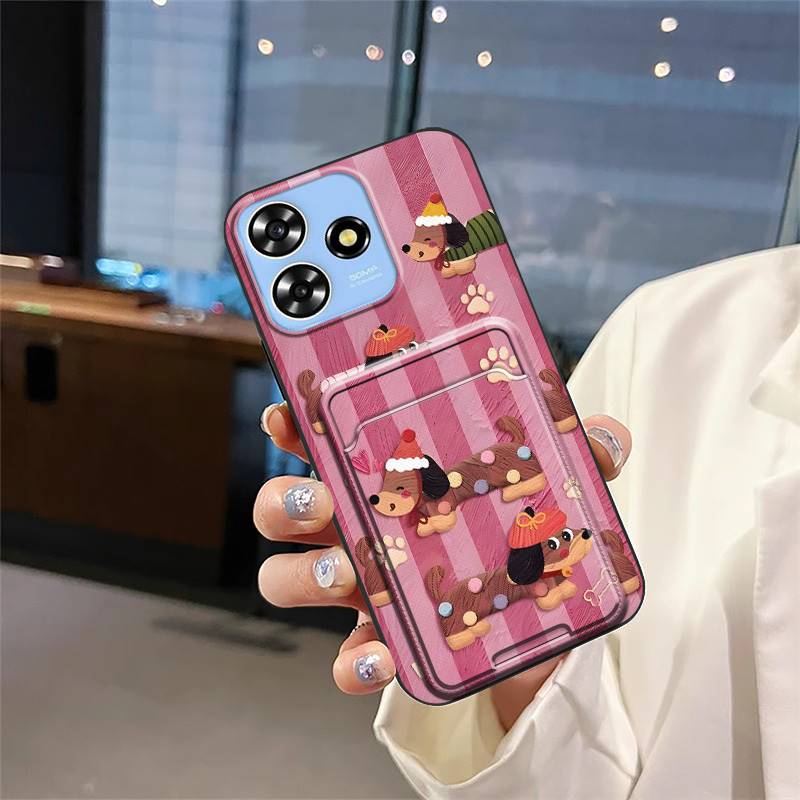 Милый мягкий чехол для телефона для ZTE Blade A73 4G/V50 Smart/V50 Design 4G/Axon50Lite Пыленепроницаемая мультяшная задняя крышка Прочный