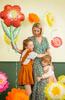 Flower Foil Balloon Spring Mother' Day Birthday Gift 53X96Cm