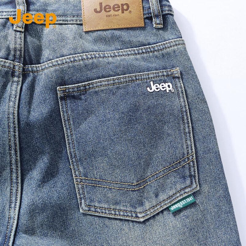 Jeep Мужские джинсы прямого кроя на осень/зиму